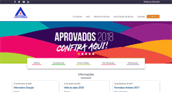 Desktop Screenshot of antaresamericana.com.br